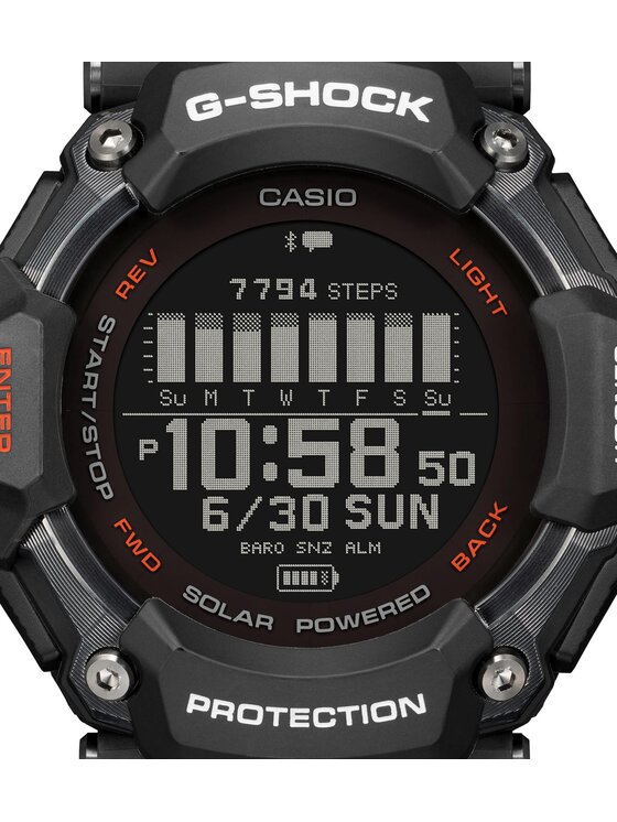 CASIO G-SHOCK GBD-H2000-1BJR ブラック G-SHOCK GBD-H2000-1BER Casio G-SQUAD Heart Rate Monitor