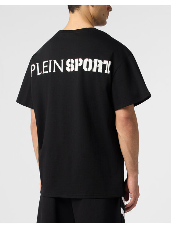 Plein Sport Plein Sport T-Shirt 28355 Czarny Regular Fit