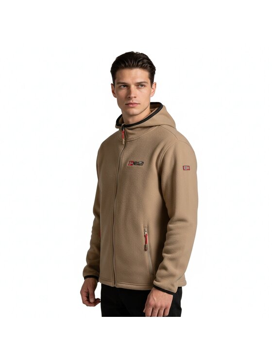 Geographical Norway Geographical Norway Polar WY9247H/GN-Taupe Brązowy Regular Fit