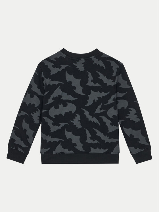 OVS OVS Trenerka 2125897 Crna Regular Fit