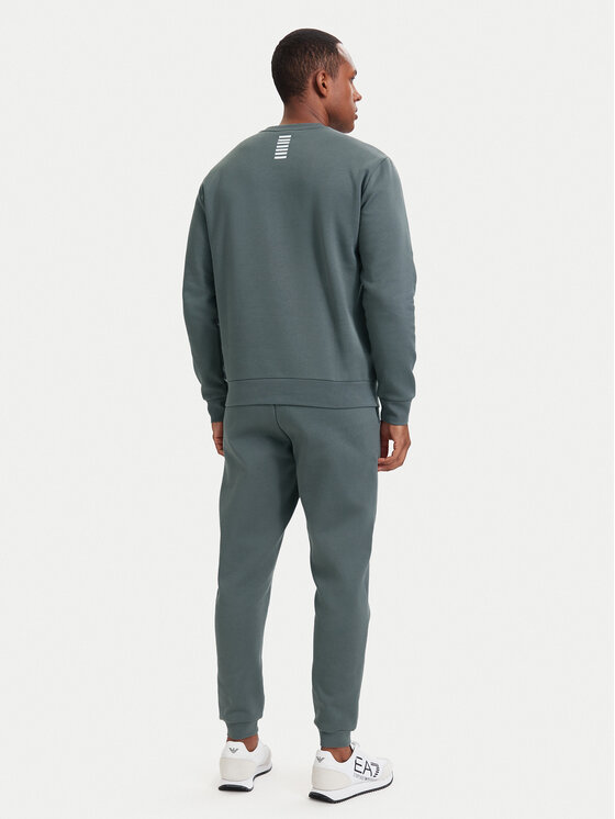 EA7 Emporio Armani EA7 Emporio Armani Dres 8NPV66 PJVTZ U8085 Szary Regular Fit