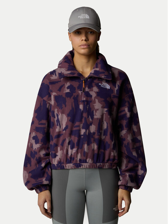The North Face Fleecová mikina Mountain Athletics NF0A893H Ružová Regular Fit