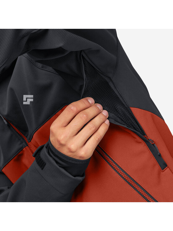 Alpinus Alpinus Kurtka softshell Pelat Pomarańczowy Regular Fit