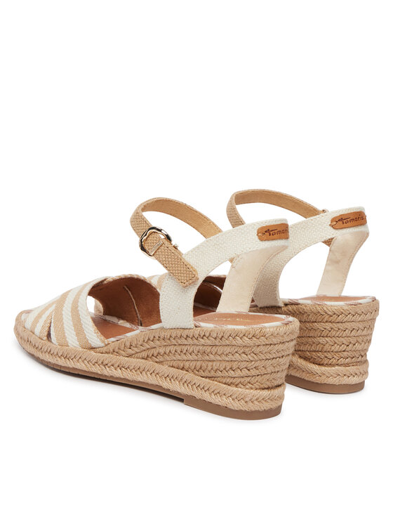Tamaris Tamaris Espadrilky 1-28367-42 Béžová