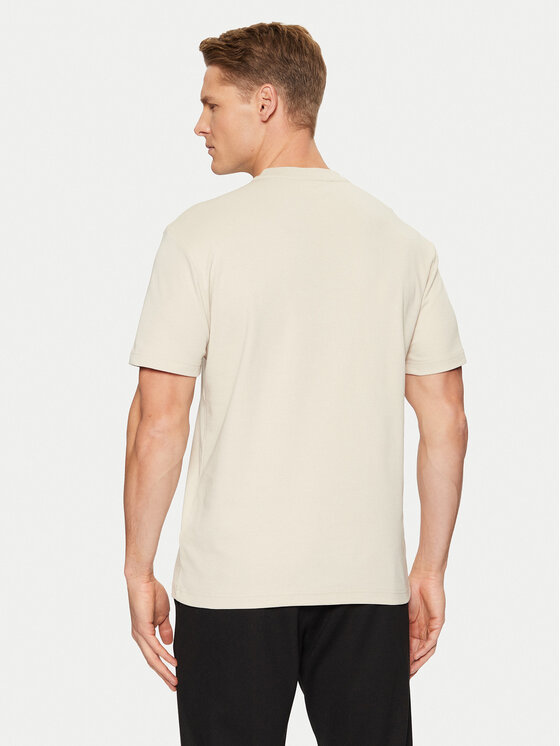 Calvin Klein Calvin Klein Футболка Micro Logo Interlock T-Shirt K10K109894 Бежевий Regular Fit