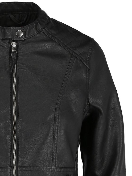 Perso Perso Kurtka damska BLE910002F Czarny Regular Fit