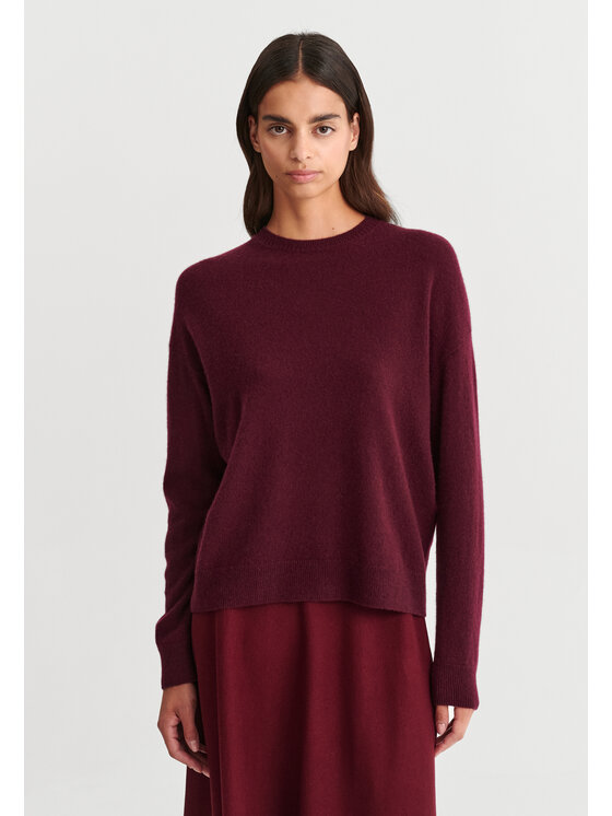 TATUUM TATUUM Sweter NORA Czerwony Classic Fit