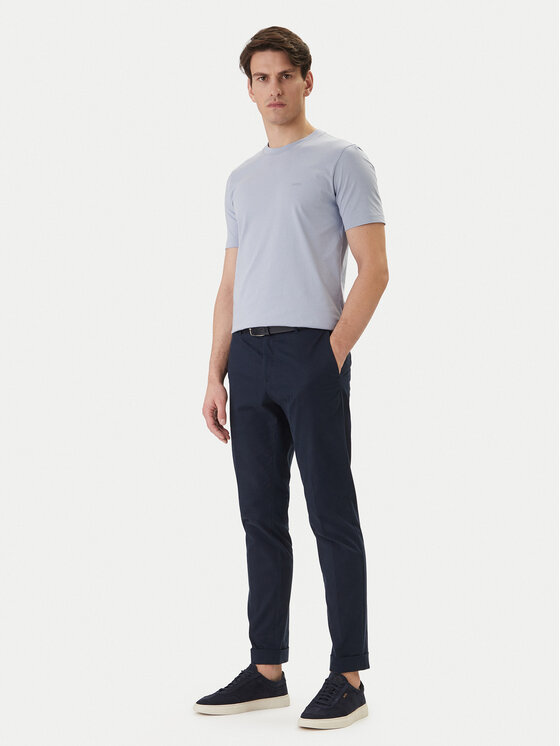 BOSS BOSS T-Shirt Thompson 01 50468347 Violett Regular Fit