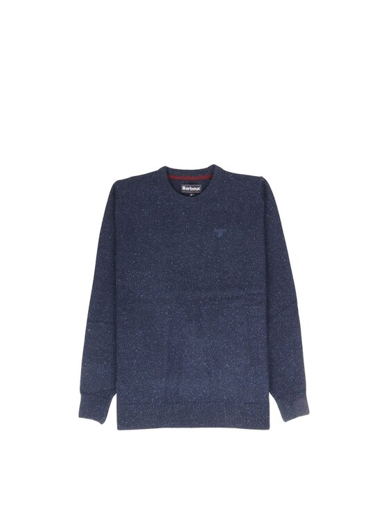 Barbour Barbour Maglione Essential Tisbury Crew Blu Regular Fit