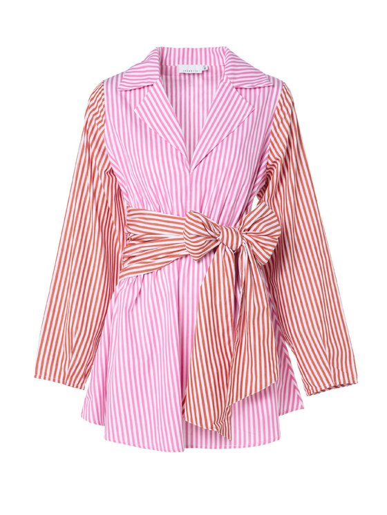 LAURELLA LAURELLA Každodenné šaty 4SS021 Farebná Regular Fit