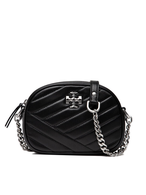 Tory Burch Kira Chevron cheapest Small Camera Bag in Black