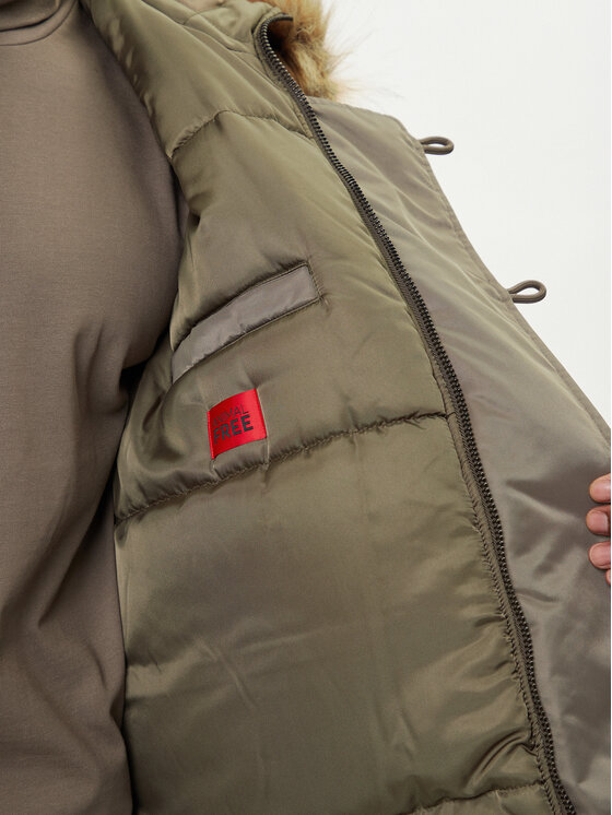 HUGO HUGO Parka Makaro2541 50546236 Beżowy Regular Fit