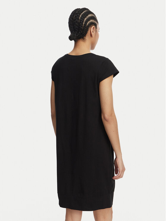 Liu Jo Beachwear Liu Jo Beachwear Φόρεμα καθημερινό VA6212 JS003 Μαύρο Regular Fit