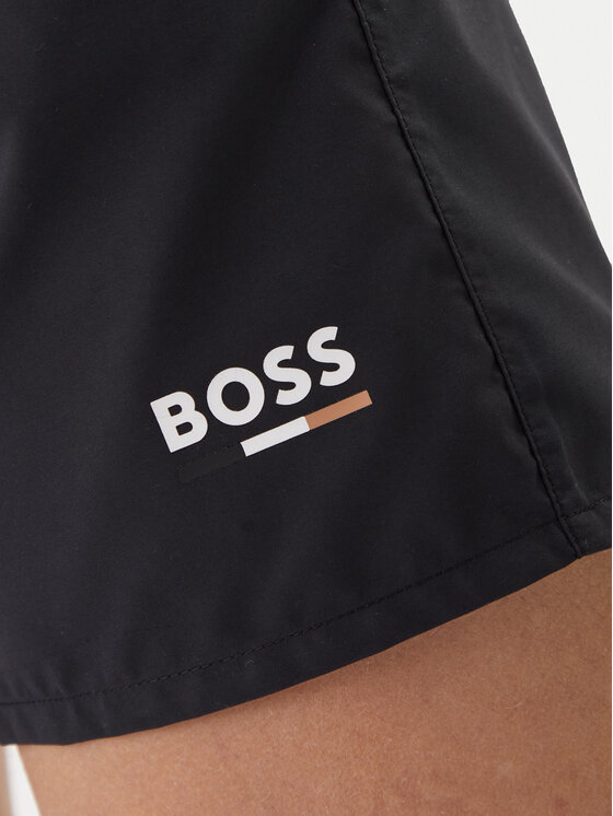 BOSS BOSS Kopalne hlače Swordfish 50554613 Črna Regular Fit