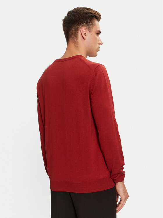 BOSS Boss Pullover Baram-L 50476363 Rot Regular Fit