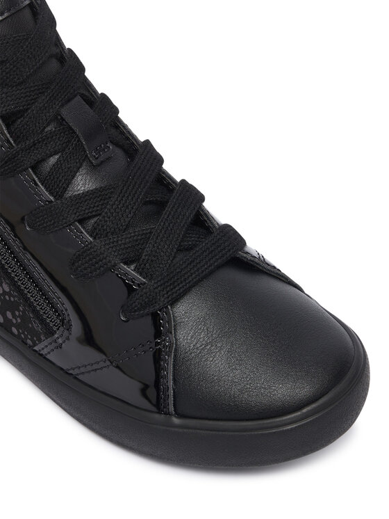 Geox Geox Сникърси J Gisli Girl J664ND 0AU02 C9999 S Черен