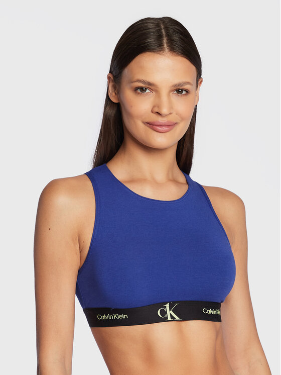Calvin Klein Underwear Calvin Klein Underwear Top nedrček 000QF6964E Mornarsko modra