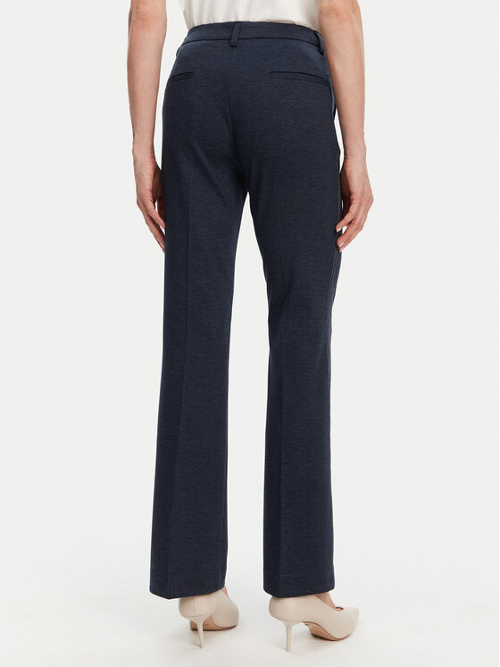 Olsen Olsen Spodnie materiałowe 14002253 Granatowy Bootcut Fit