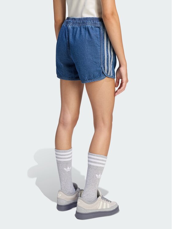 adidas adidas Szorty jeansowe 159752 Niebieski Loose Fit