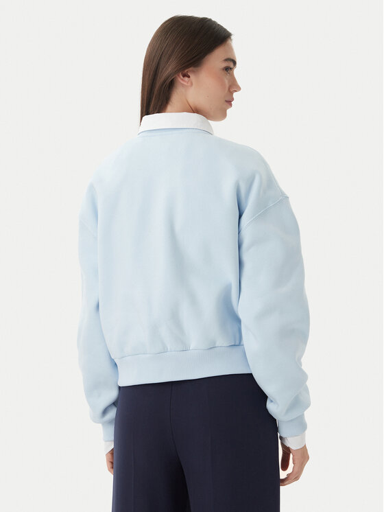 Tommy Hilfiger Tommy Hilfiger Μπλούζα WW0WW47831 Ανοιχτό μπλε Regular Fit