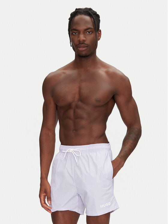 HUGO HUGO Pantaloni scurți pentru înot Haiti 50469312 Violet Regular Fit