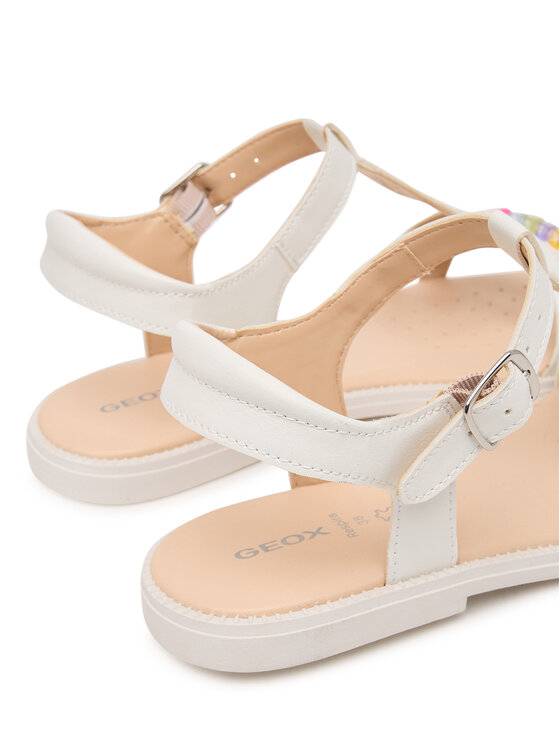 Geox Geox Sandále Jr Sandal Karly J6535H 000BC C1000 D Biela