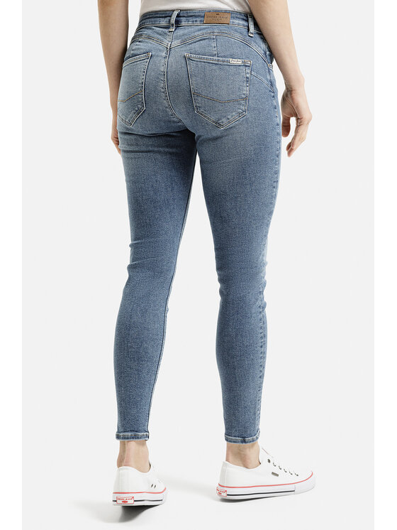 Cross Jeans Cross Jeans Jeansy P 419-039 Niebieski Super Skinny Fit