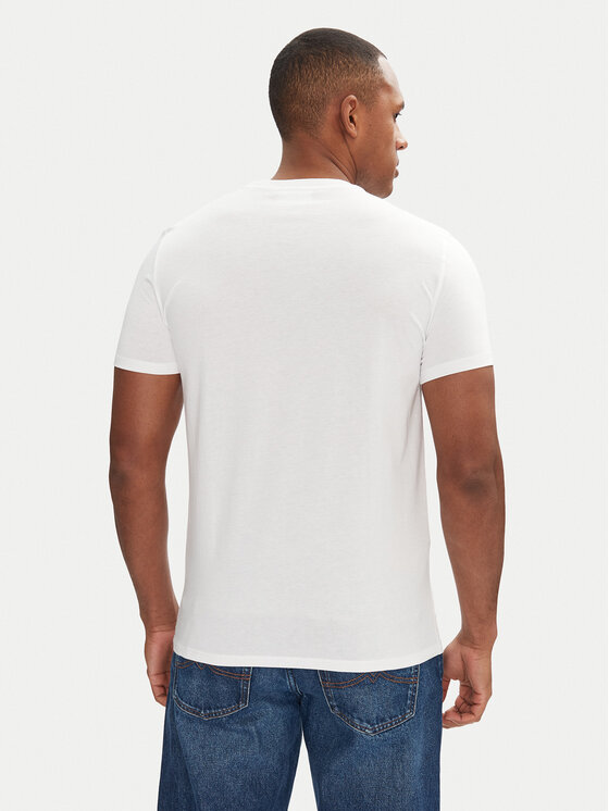 Lacoste Lacoste Tricou TH6709 Alb Regular Fit