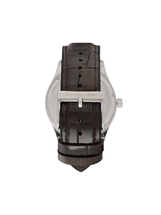 U.S. Polo Assn. U.S. Polo Assn. Zegarek Yale USP7369WH Brązowy