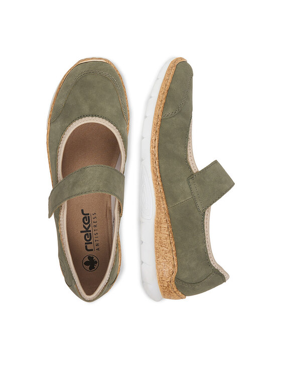 Rieker Rieker Halbschuhe N42B0-52 Grün