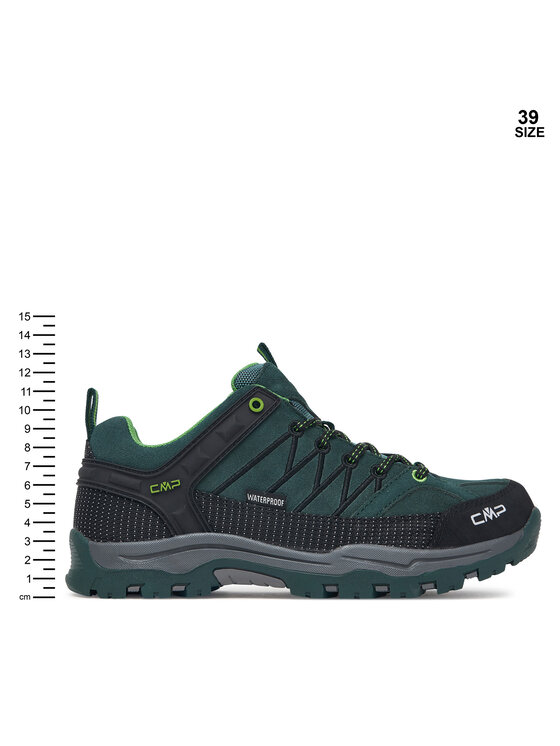 CMP CMP Trekkingi Rigel Low Wp 3Q13244J Zielony ciemny