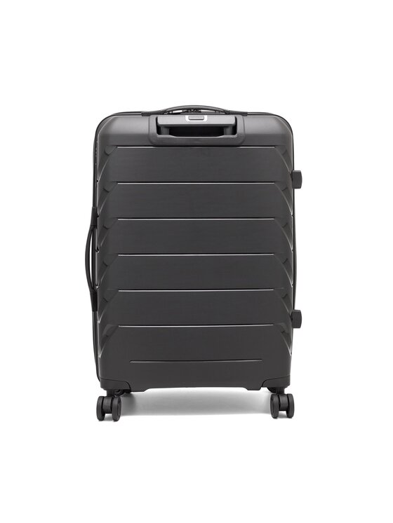 Lasocki Lasocki Srednji kovček WAL-M-05BLACK-04 Črna