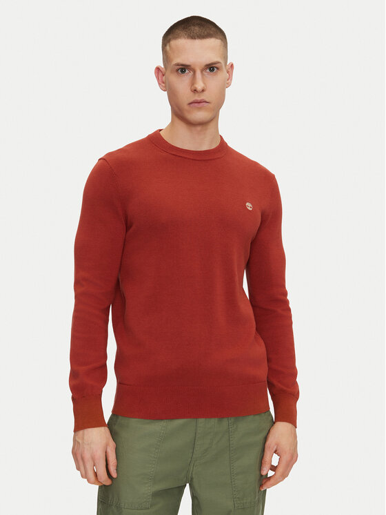 Timberland Timberland Πουλόβερ TB0A2BMM Κόκκινο Regular Fit
