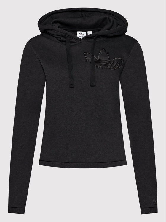 adidas adidas Μπλούζα HE4732 Μαύρο Relaxed Fit