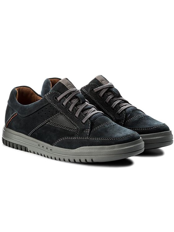 Clarks Halbschuhe Unrhombus Go 261279607 Dunkelblau Modivo