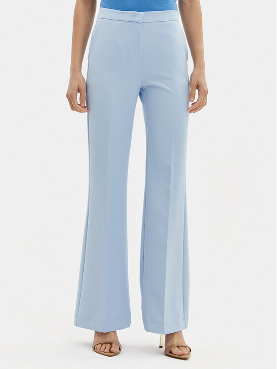 Maryley Maryley Stoffhose 24EB587/43MA Himmelblau Relaxed Fit