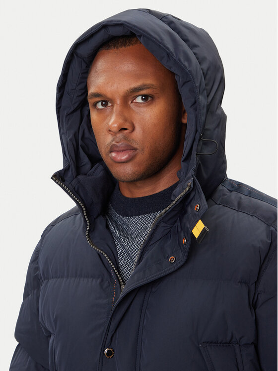 Parajumpers Parajumpers Ziemas mētelis Long Bear 25WMPMPUHF04 Tumši zils Regular Fit