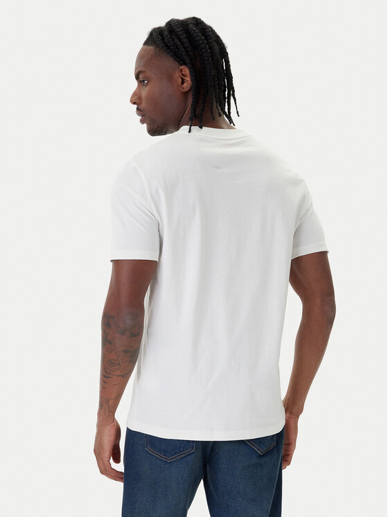 HUGO HUGO Футболка Deyss 50553755 Бежевий Regular Fit