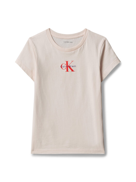 Calvin Klein Jeans Calvin Klein Jeans Тишърт LVCKSJA15G Розов Regular Fit