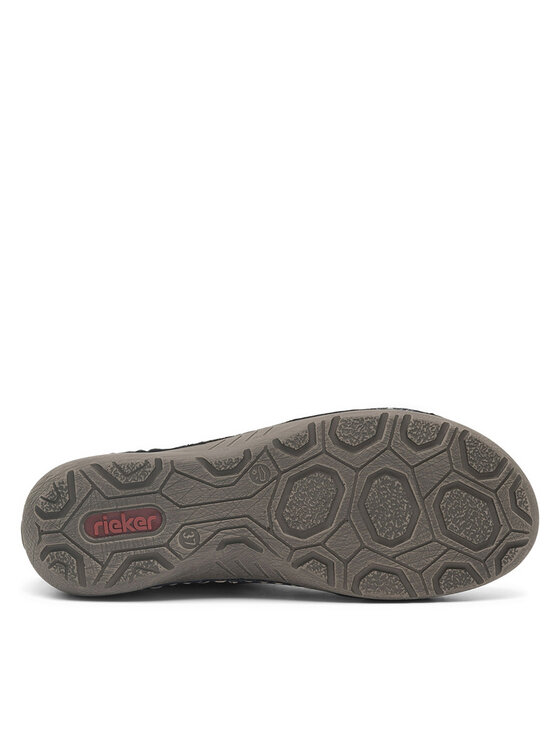 Rieker Rieker Poolsaapad 52590-01 Must