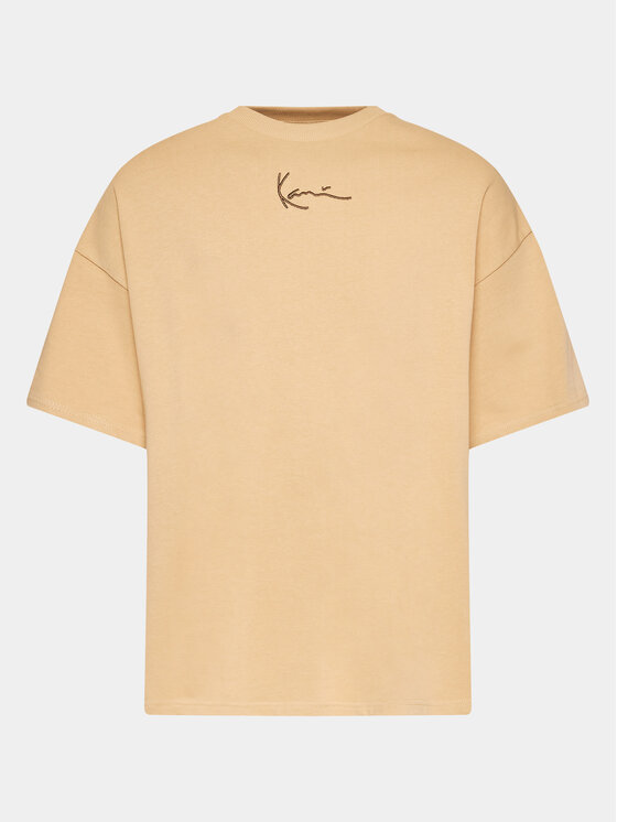 Karl Kani T-Shirt Small Signature 6038511 Beige Boxy Fit | Modivo.at