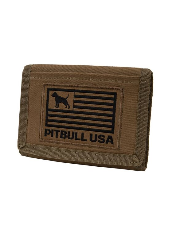 PITBULL PITBULL Portfel USA Brązowy