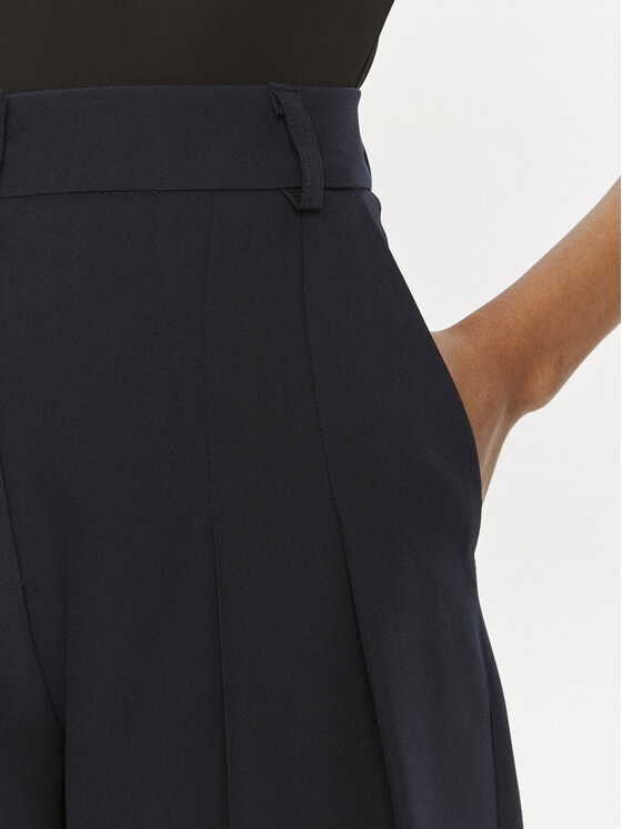 Maryley Maryley Palazzohose 24EB579/43BL Dunkelblau Relaxed Fit