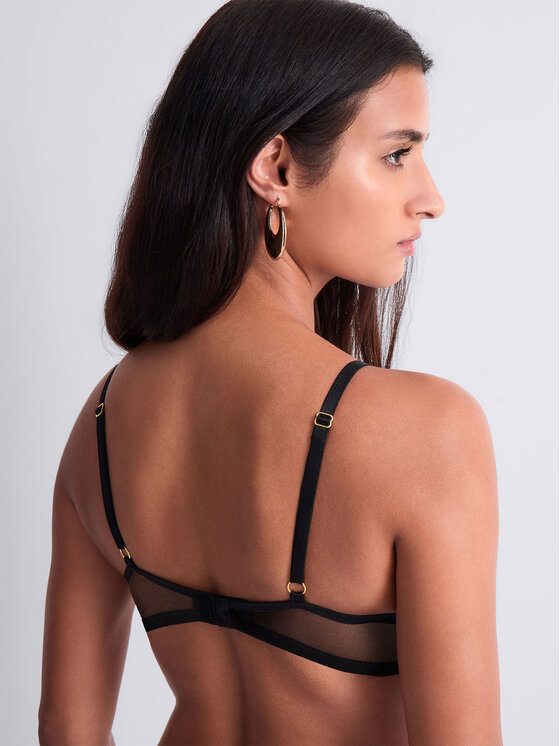 Aubade Aubade Podprsenka Bralette 6DF12 Čierna