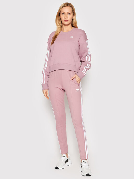 Felpa adicolor Classics HC2027 Rosa Relaxed Fit