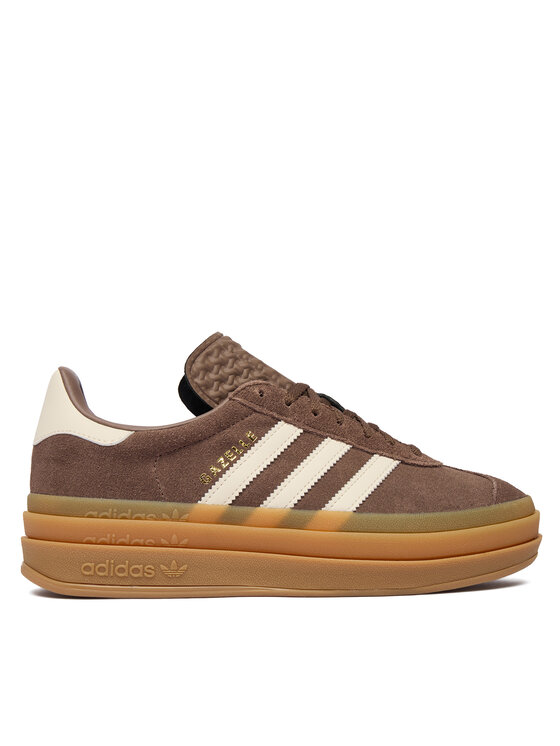 adidas adidas Sneakersy Gazelle Bold JR2288 Brązowy