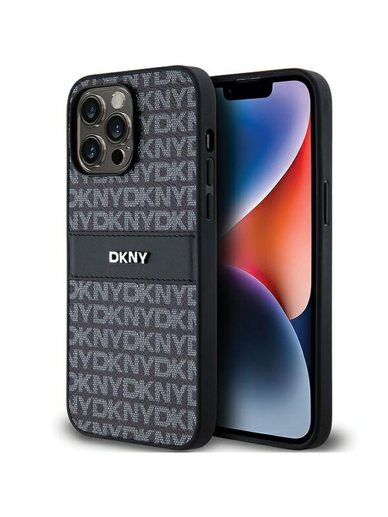 Etui na telefon DKNY, Czarne, Apple iPhone 14 Pro Max
