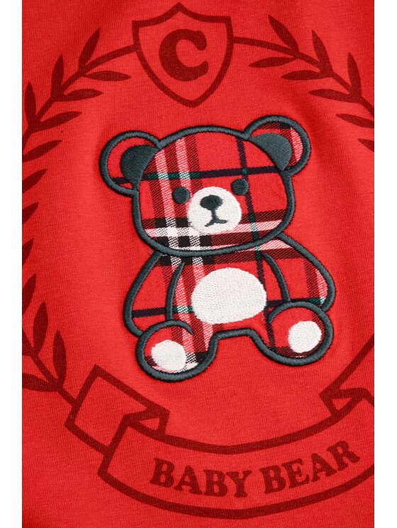 Coccodrillo Coccodrillo T-Shirt ZC4143101EBG-009 Czerwony Regular Fit