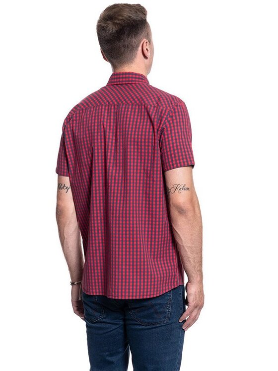 Mustang Mustang Camicia COLLIN BDC 1/2SLV Blu Regular Fit