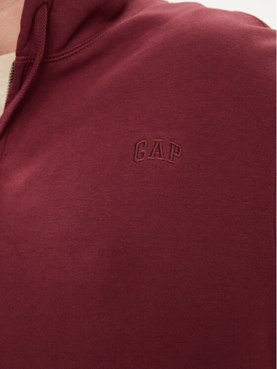 Gap Gap Mikina 754348-03 Bordová Regular Fit